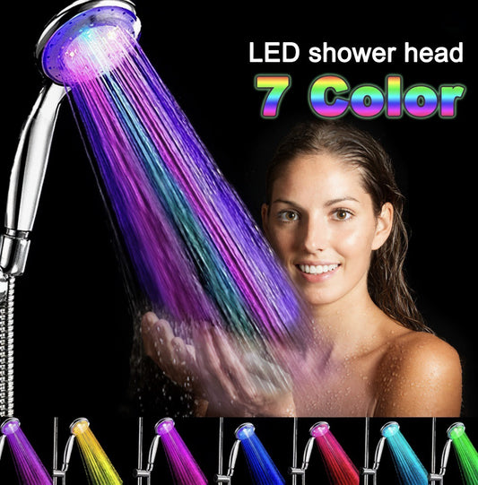 LED Color-Changing Shower Head